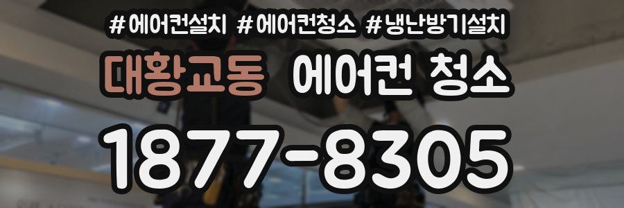 대황교동 에어컨 청소