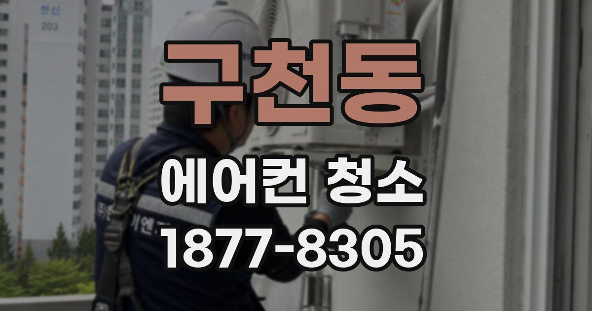 구천동 에어컨 청소
