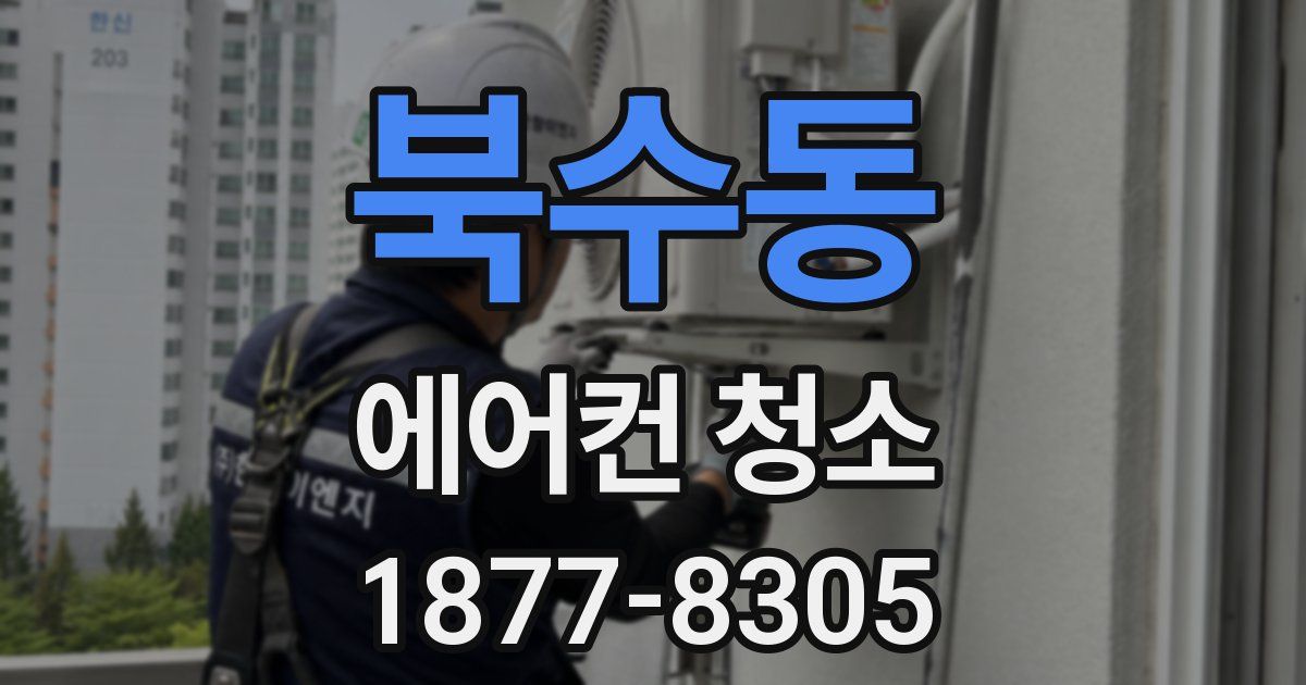 북수동 에어컨 청소