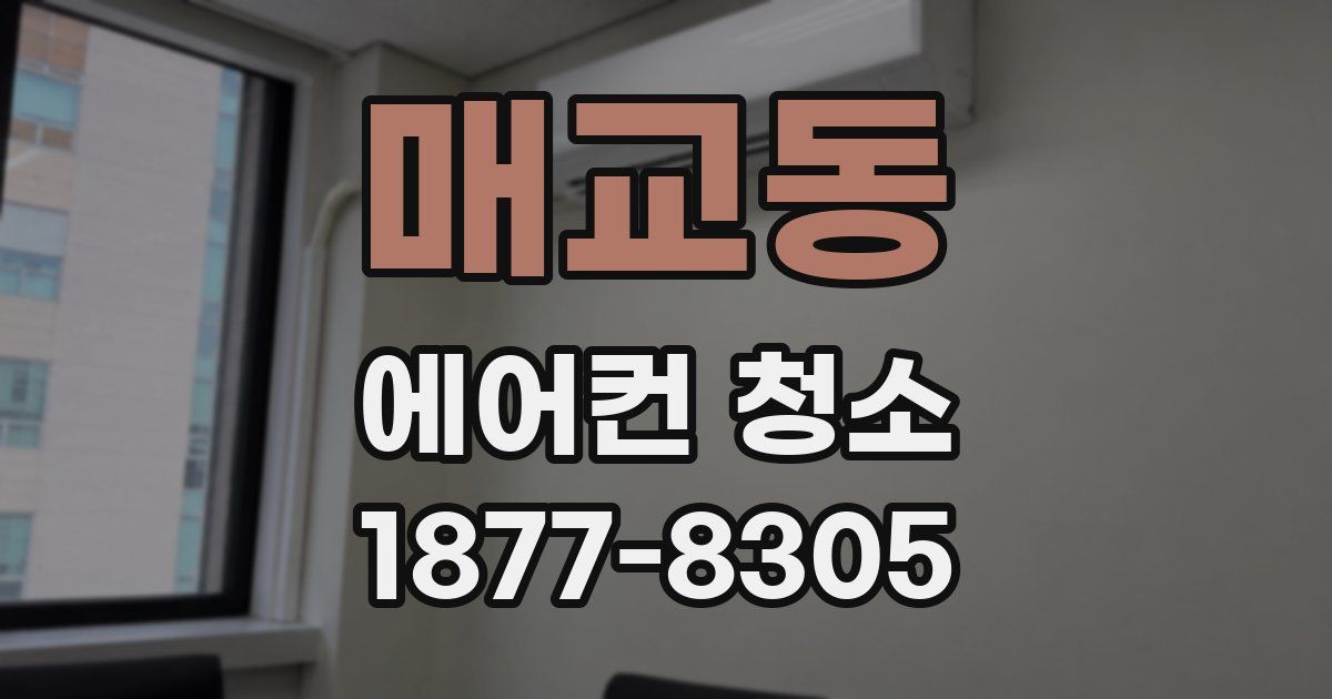 매교동 에어컨 청소