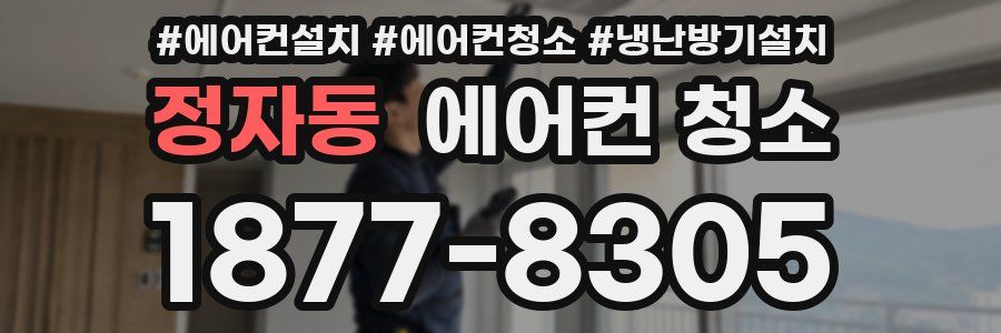 정자동 에어컨 청소