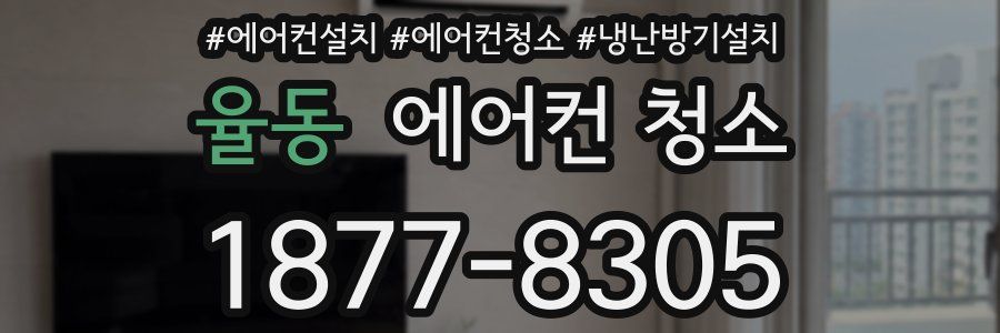 율동 에어컨 청소