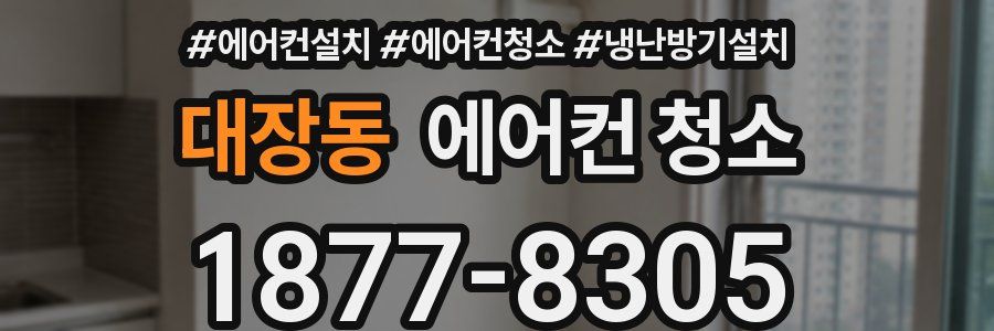 대장동 에어컨 청소