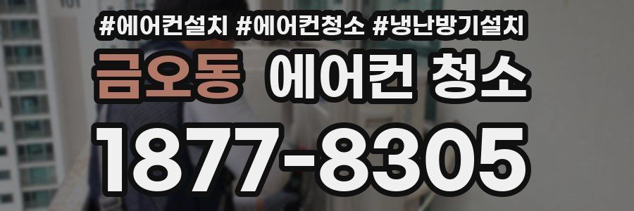 금오동 에어컨 청소