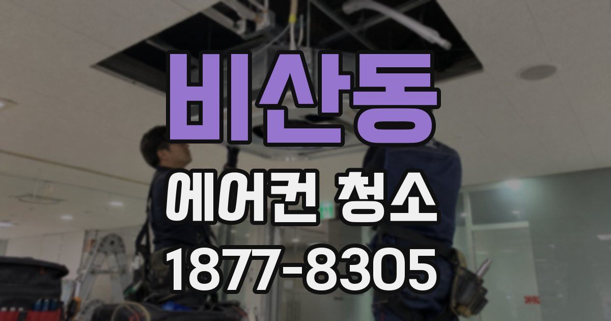 비산동 에어컨 청소