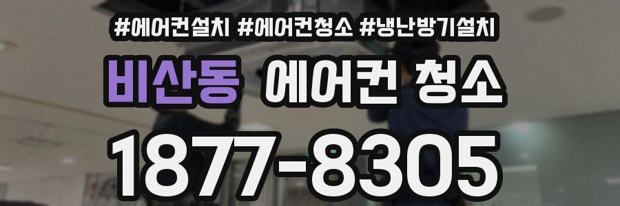비산동 에어컨 청소