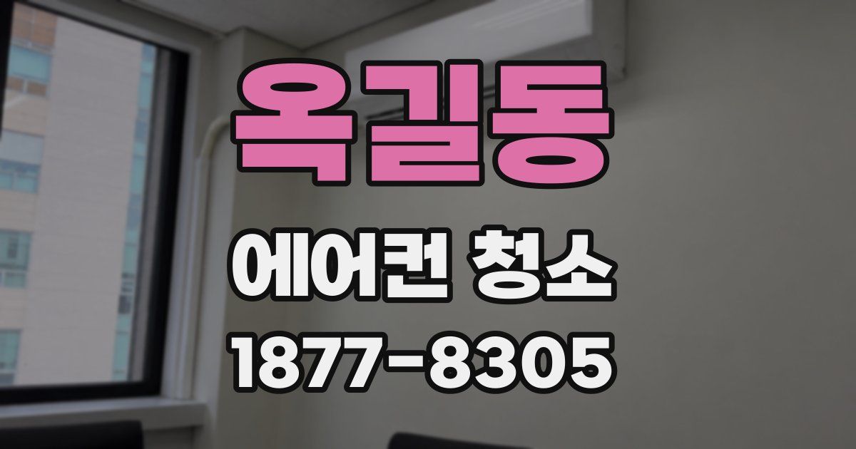 옥길동 에어컨 청소