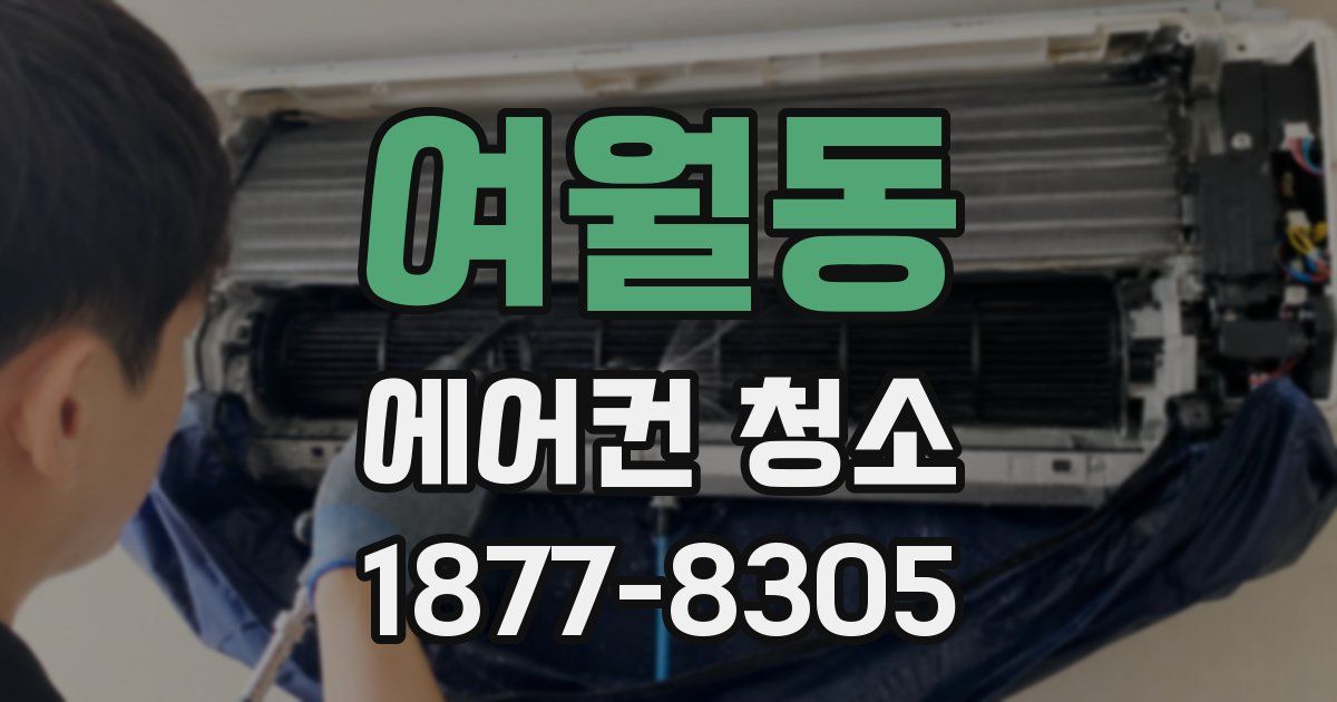 여월동 에어컨 청소