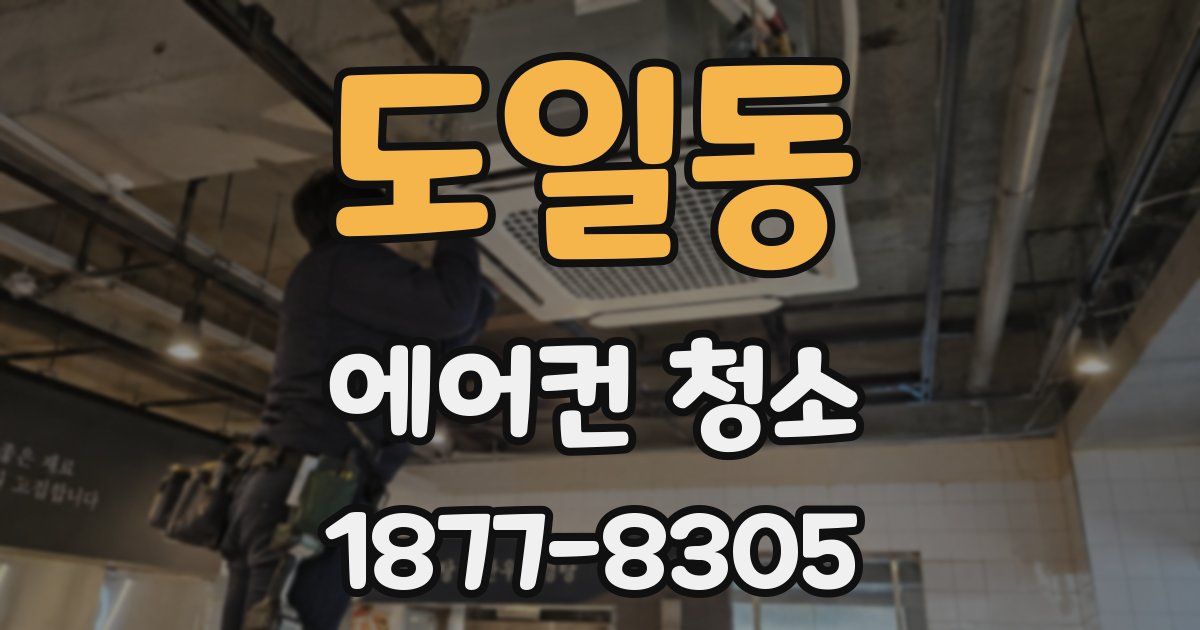 도일동 에어컨 청소
