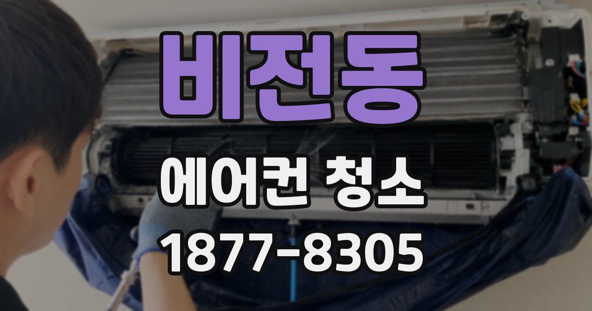 비전동 에어컨 청소