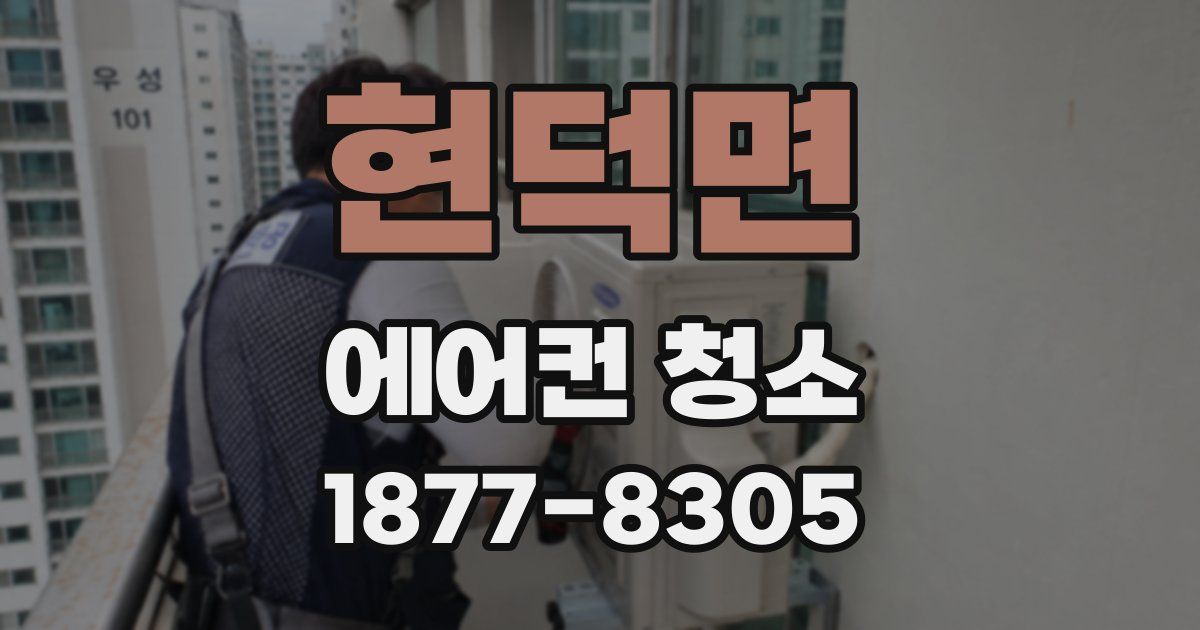 현덕면 에어컨 청소