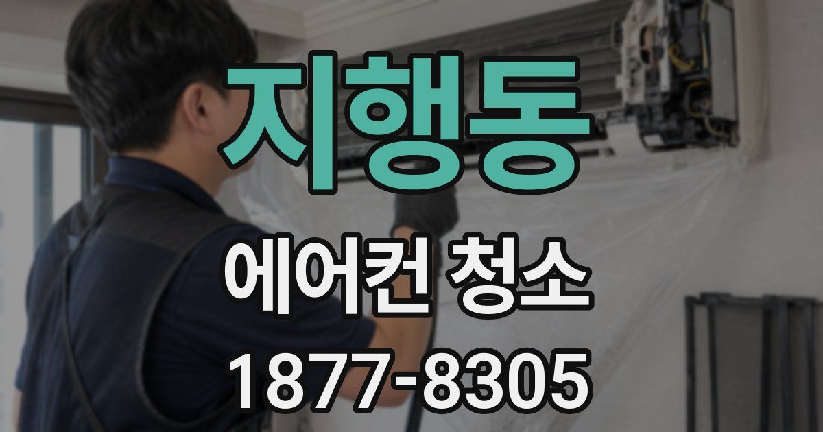 지행동 에어컨 청소