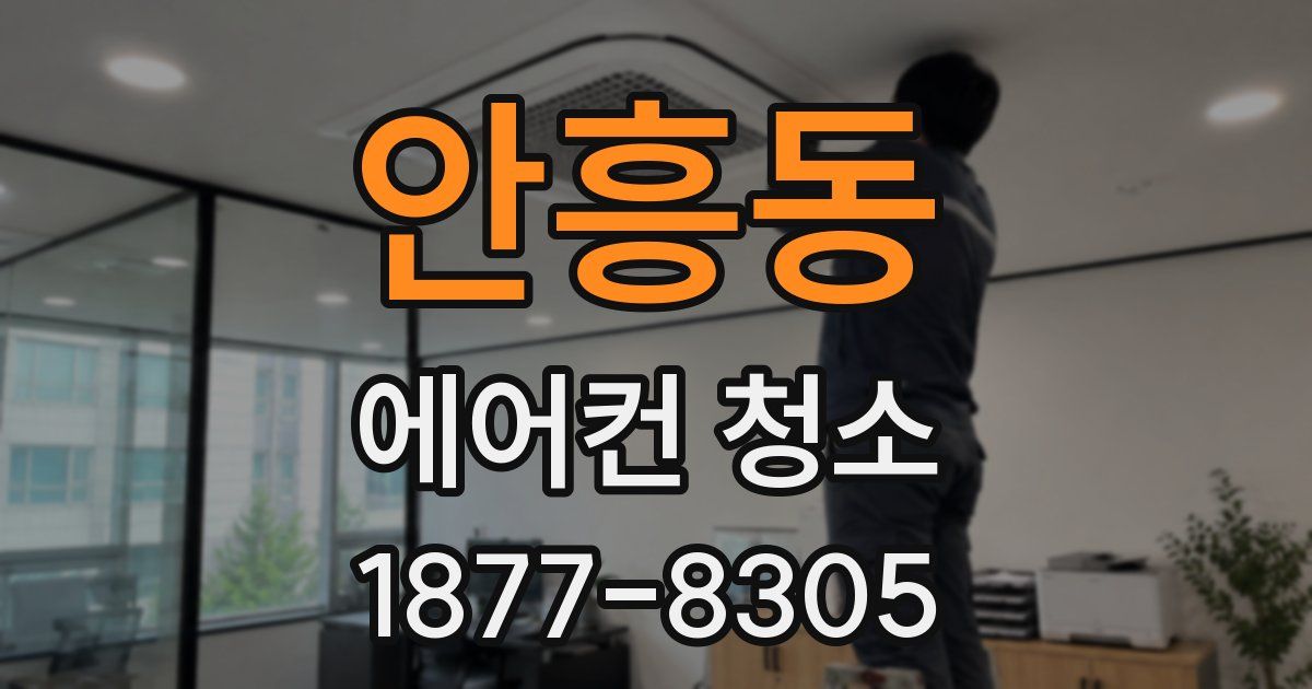안흥동 에어컨 청소