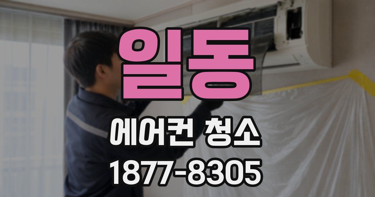 일동 에어컨 청소