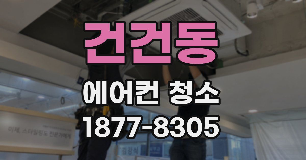 건건동 에어컨 청소