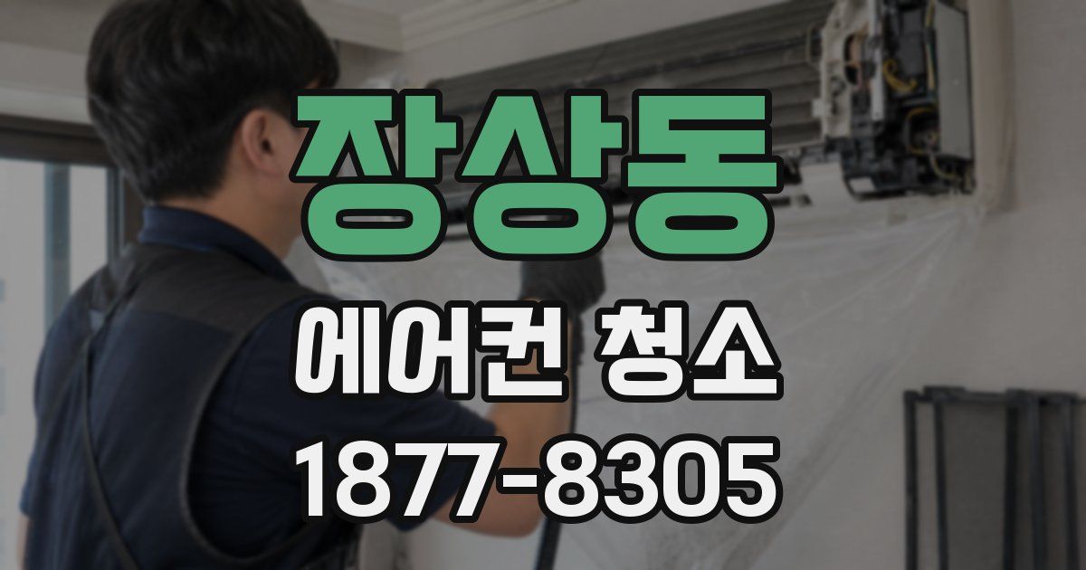 장상동 에어컨 청소