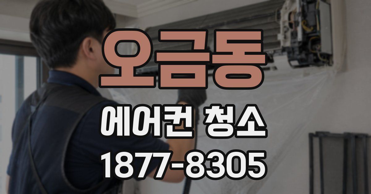 오금동 에어컨 청소