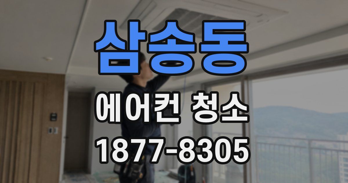 삼송동 에어컨 청소