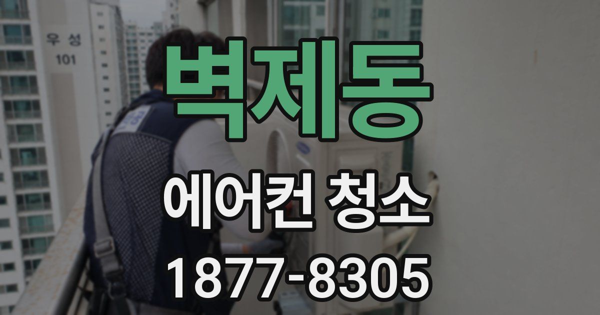 벽제동 에어컨 청소