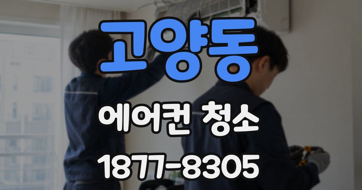 고양동 에어컨 청소
