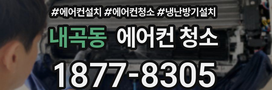 내곡동 에어컨 청소
