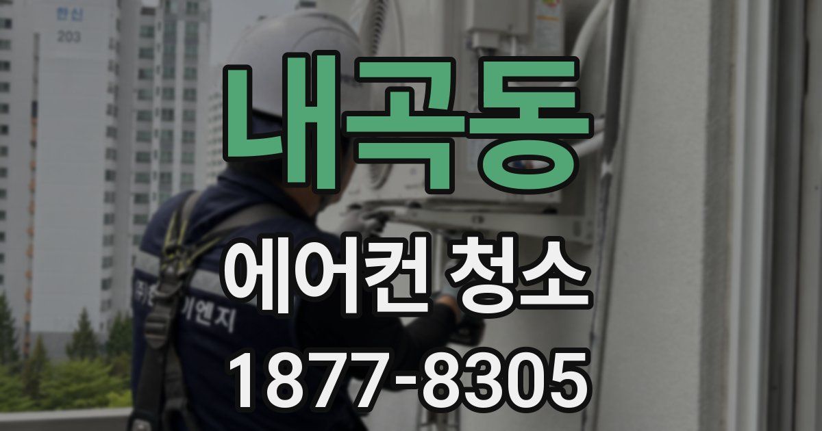 내곡동 에어컨 청소