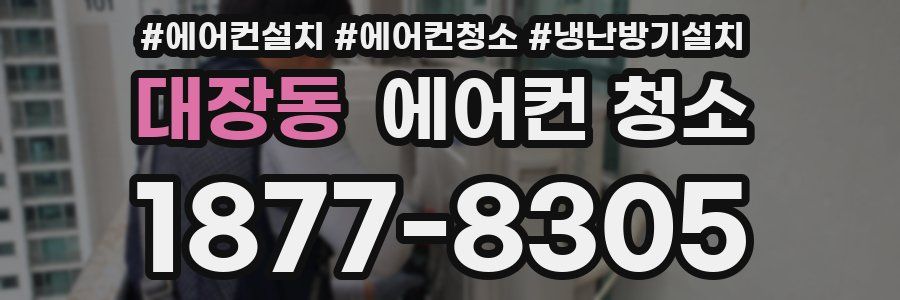대장동 에어컨 청소