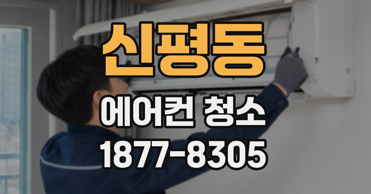 신평동 에어컨 청소