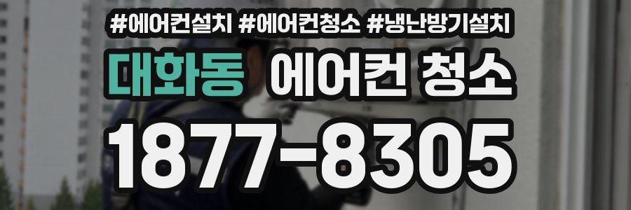 대화동 에어컨 청소