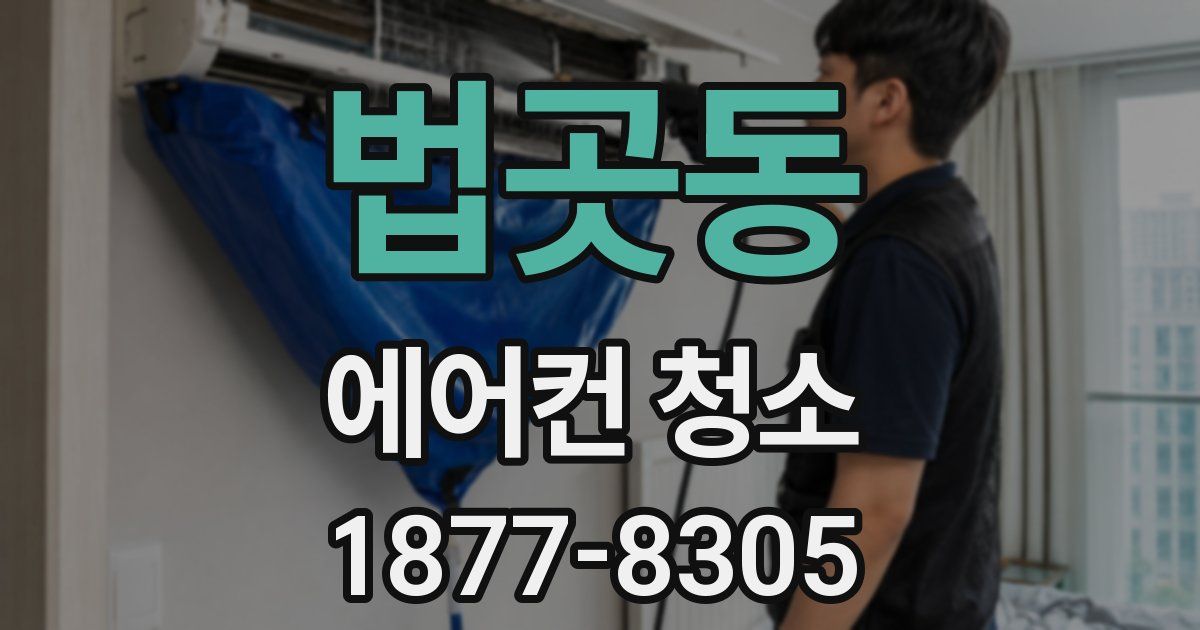 법곳동 에어컨 청소
