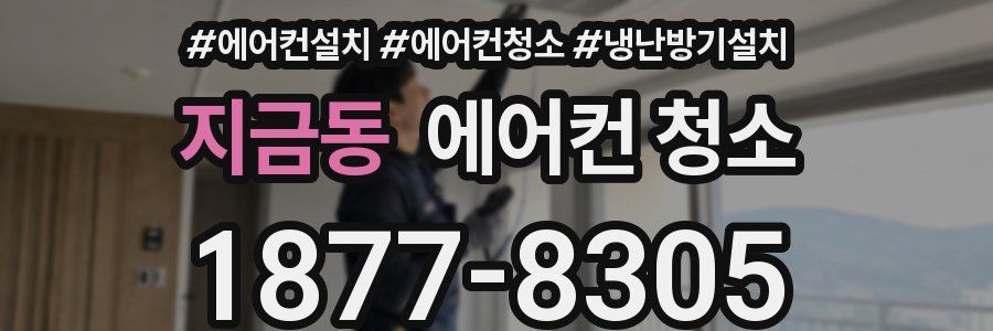지금동 에어컨 청소