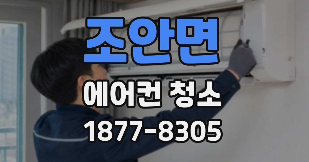 조안면 에어컨 청소