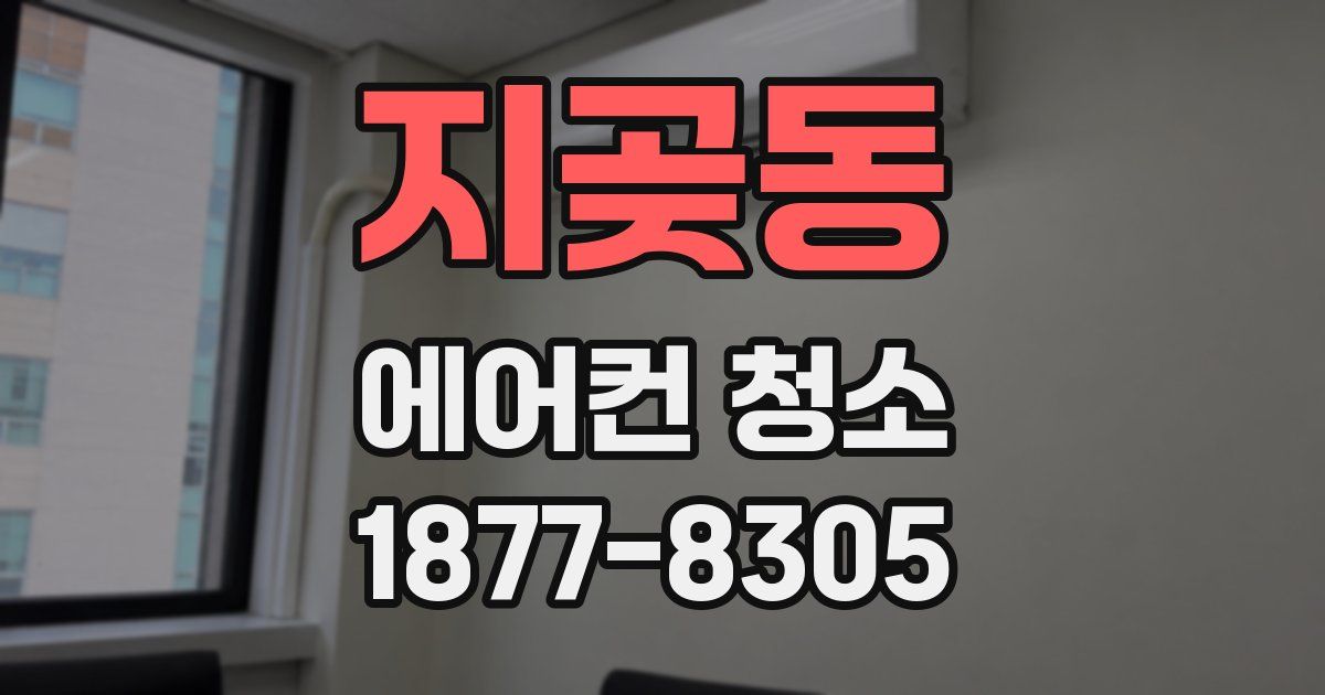지곶동 에어컨 청소