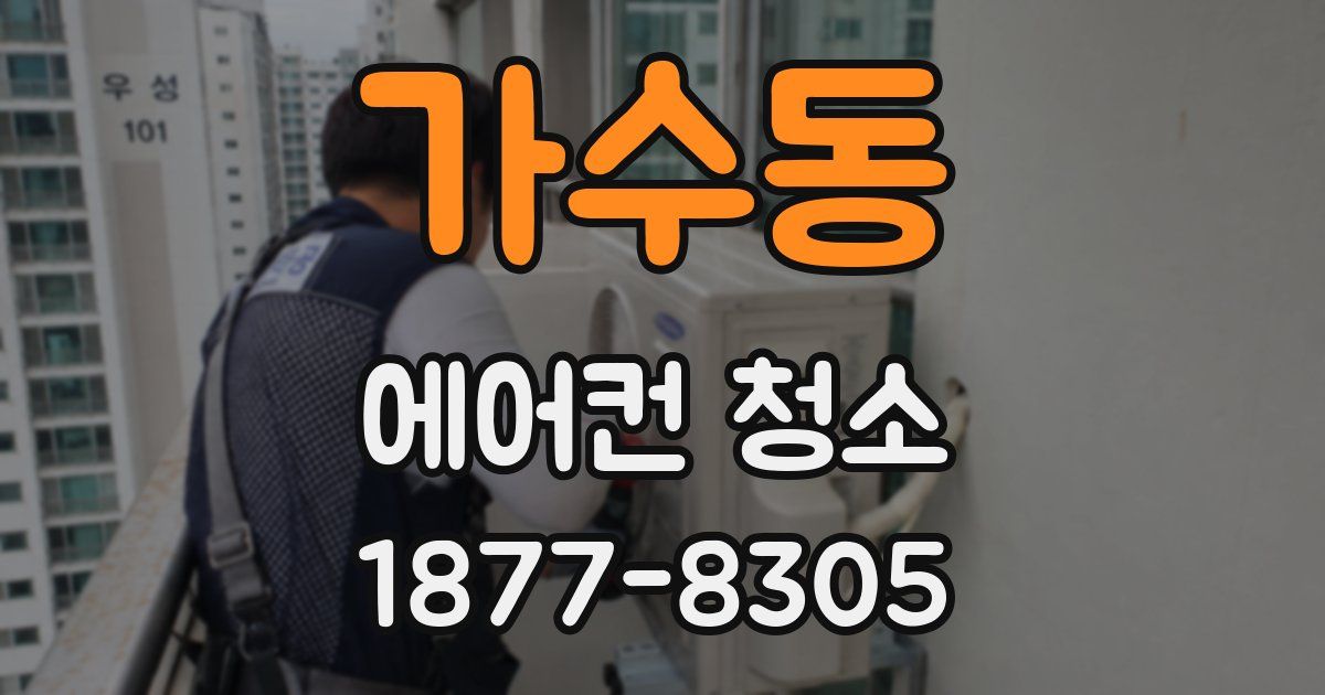 가수동 에어컨 청소