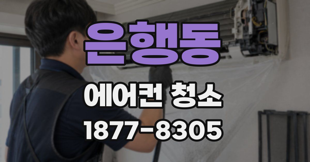 은행동 에어컨 청소