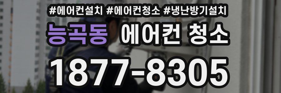 능곡동 에어컨 청소