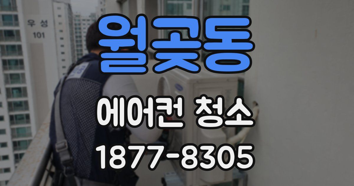 월곶동 에어컨 청소