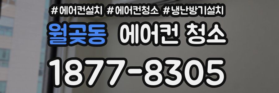 월곶동 에어컨 청소