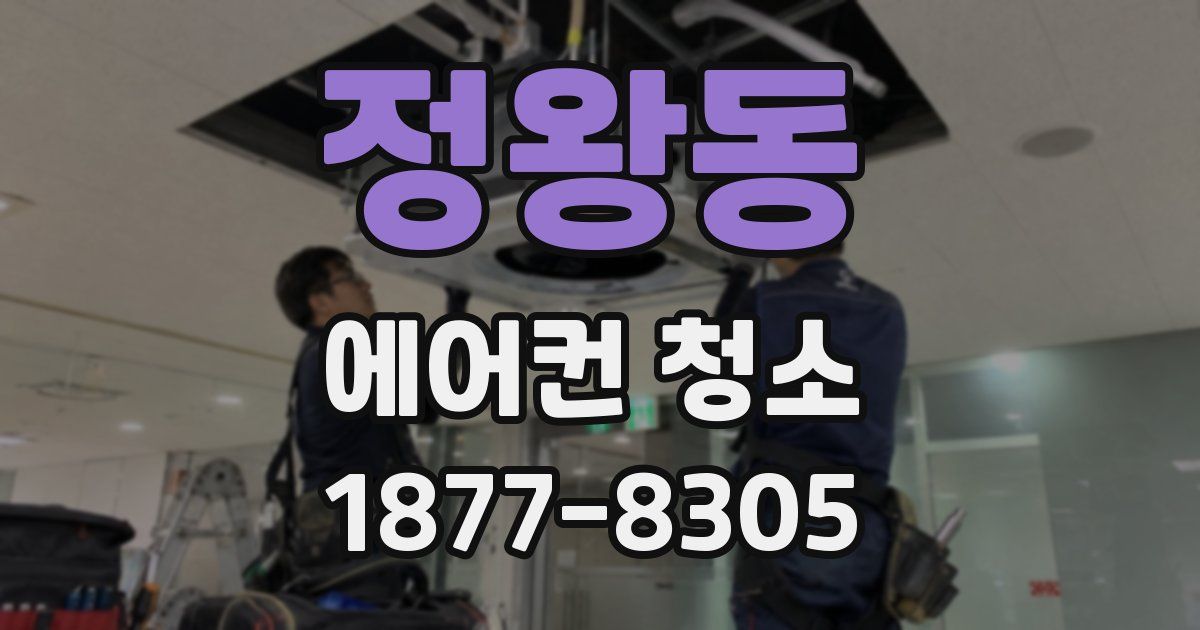 정왕동 에어컨 청소