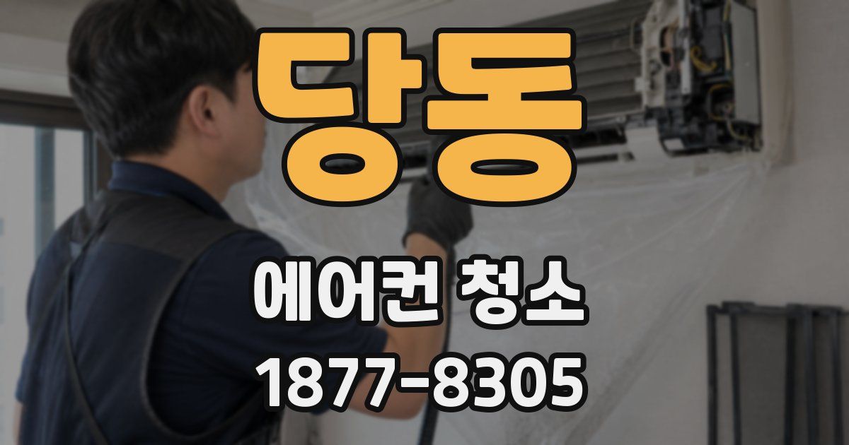 당동 에어컨 청소
