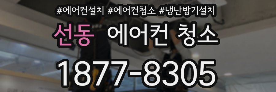 선동 에어컨 청소