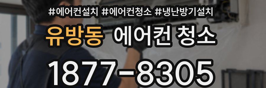 유방동 에어컨 청소