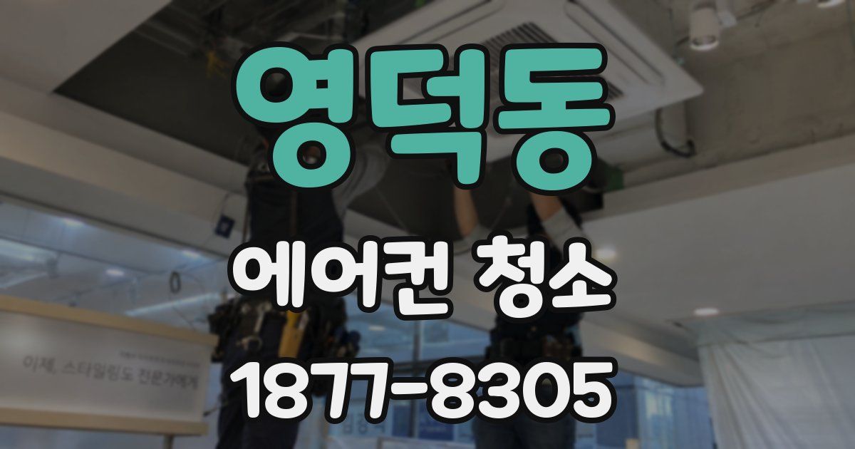 영덕동 에어컨 청소