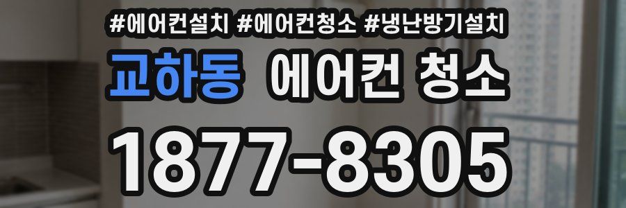 교하동 에어컨 청소