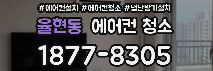 율현동 에어컨 청소