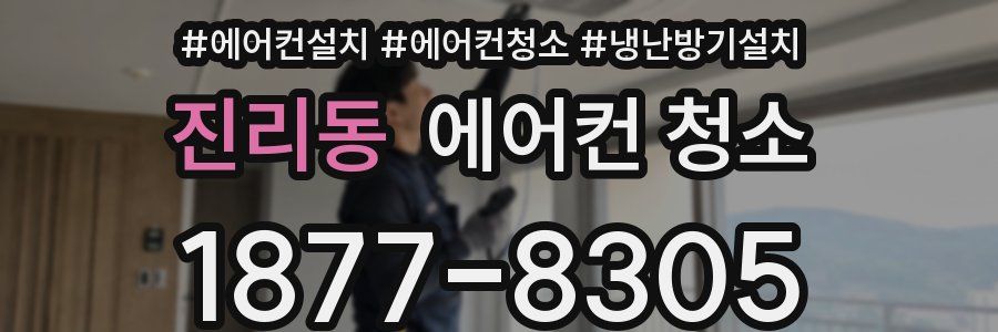 진리동 에어컨 청소