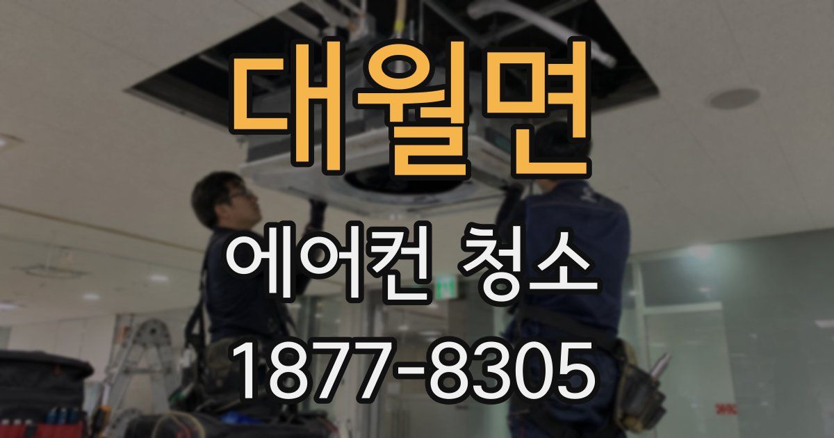 대월면 에어컨 청소