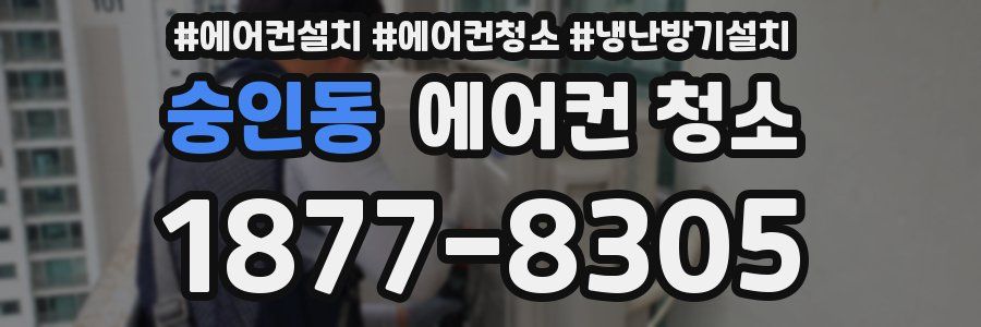 숭인동 에어컨 청소