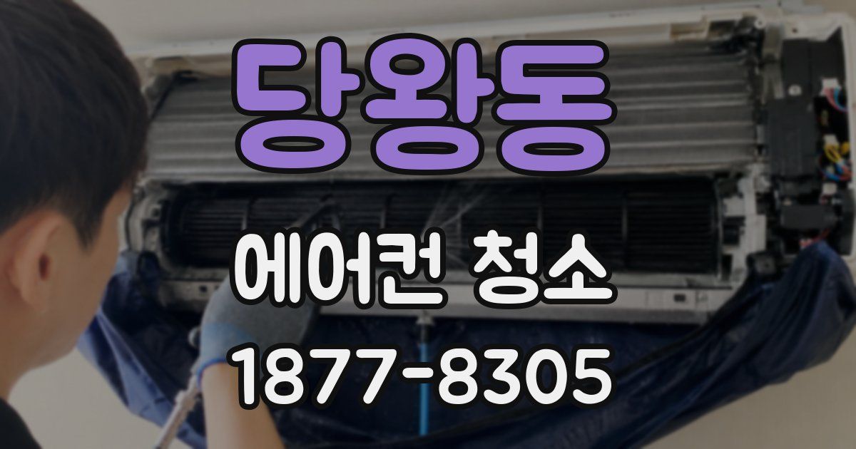 당왕동 에어컨 청소