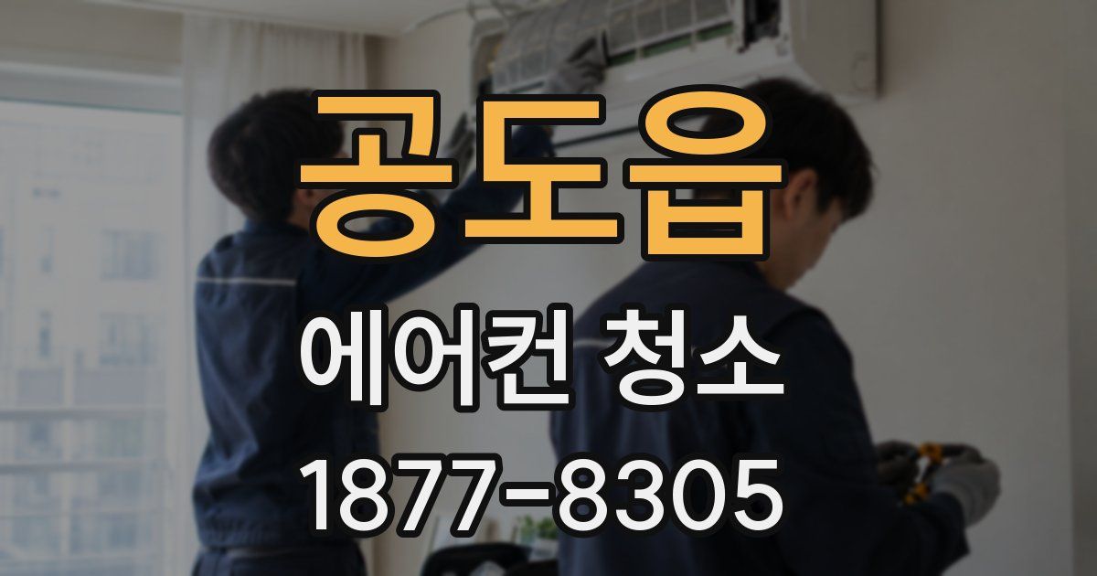 공도읍 에어컨 청소